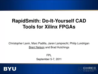 Christopher Lavin, Marc Padilla, Jaren Lamprecht, Philip Lundrigan  Brent Nelson and Brad Hutchings