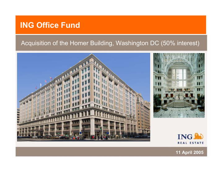 ing office fund