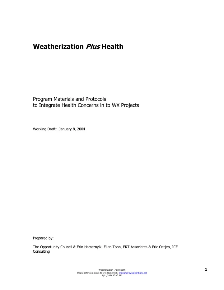acknowledgements