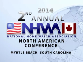 NATIONAL HOME WATCH ASSOCIATION  NATIONAL HOME WATCH ASSOCIATION  NATIONAL HOME WATCH ASSOCIATION