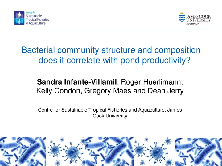 bacterial community structure and composition