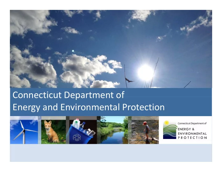 connecticut department of connecticut department of