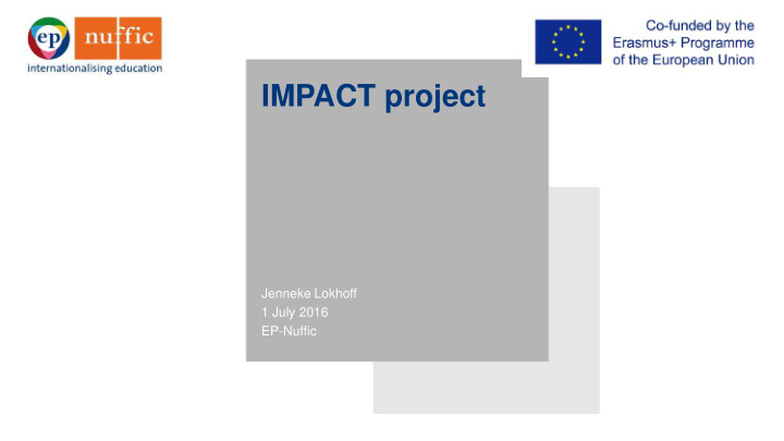 impact project