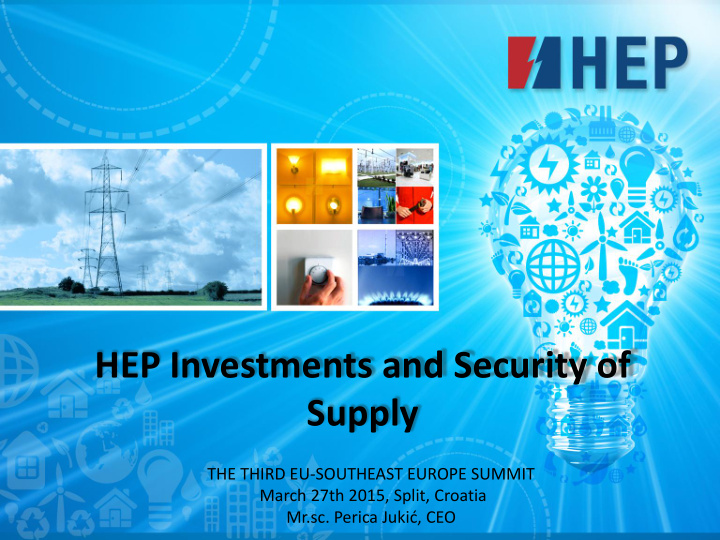 hep investments and security of supply