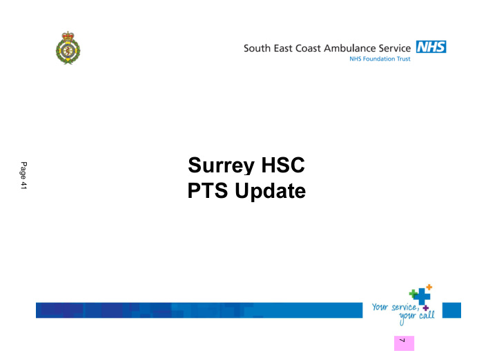 surrey hsc pts update