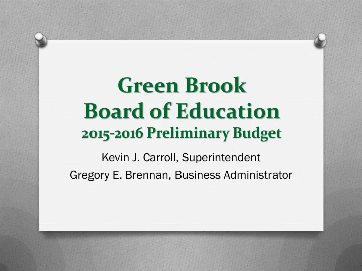 green brook