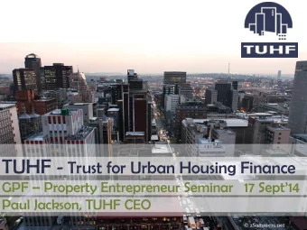 Providing Access to Finance for SMEs  Central role of the  small and medium enterprise    By