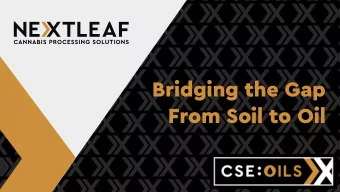 Bridging the Gap  From Soil to Oil  Disclaimer  Dis  claimer This presentation has been prepared by