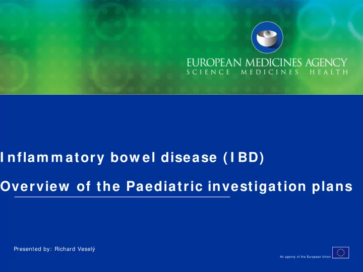 i nflam m atory bow el disease i bd overview of the