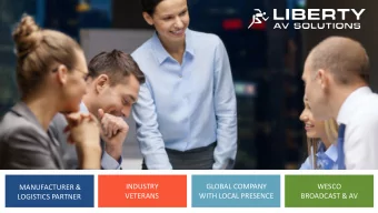 INDUSTRY  GLOBAL COMPANY  WESCO  MANUFACTURER &amp;  VETERANS  WITH LOCAL PRESENCE  BROADCAST &amp;