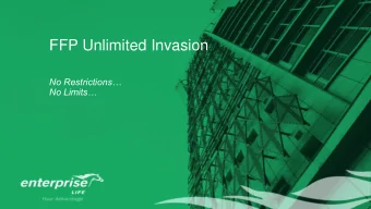 FFP Unlimited Invasion  FFP Unlimited Invasion  No Restrictions  No Limits  WE AR  WE ARE  E