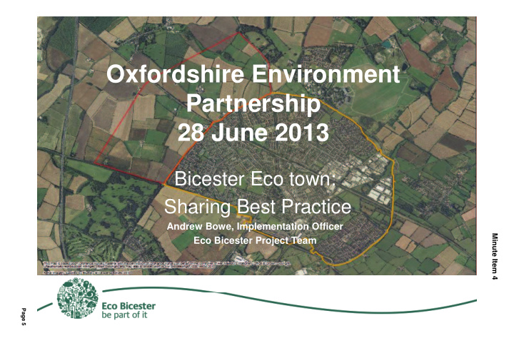 oxfordshire environment partnership 28 june 2013