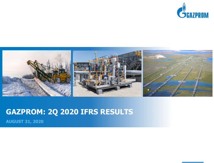 gazprom 2q 2020 ifrs results