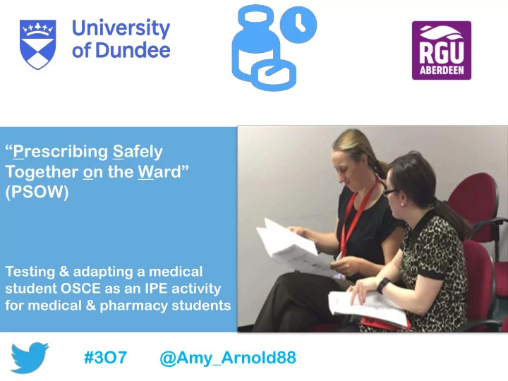 testing adapting a medical student osce as an ipe