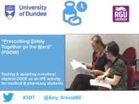 testing adapting a medical student osce as an ipe