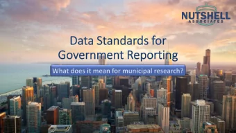 1  Growth in data standards for government and industry  Data standards in industry (2005-2016):