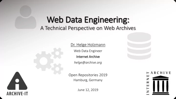 web data engin ineering