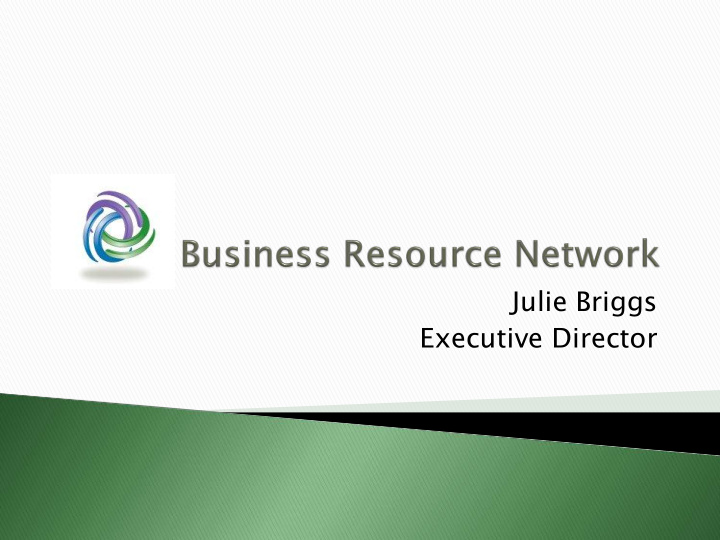 julie briggs executive director provide businesses with
