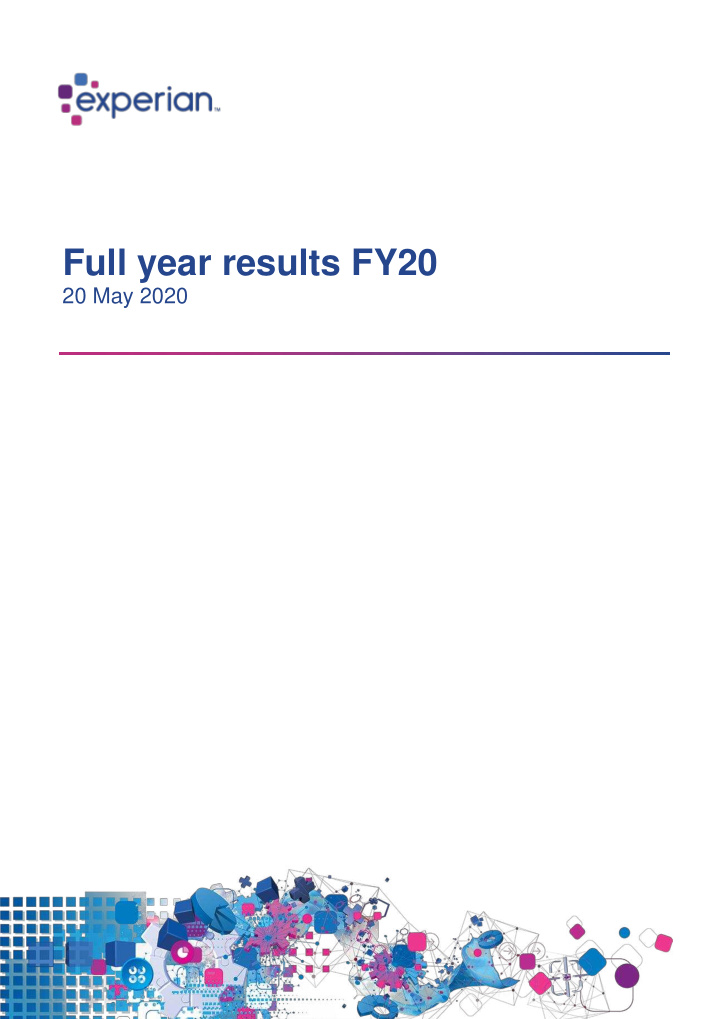 full year results fy20 20 may 2020 contents 3 1 opening