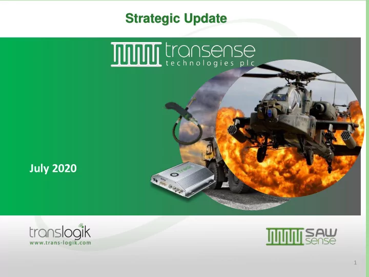 strategic update