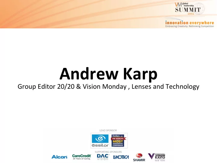 andrew karp