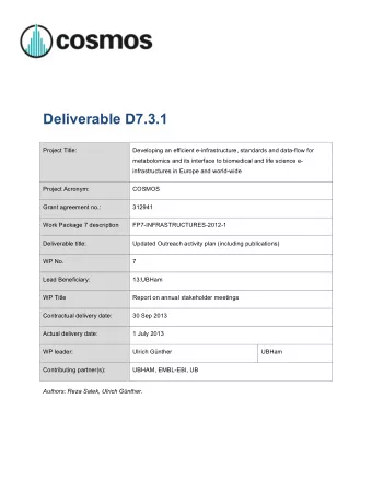 Contents 1  3   Executive summary