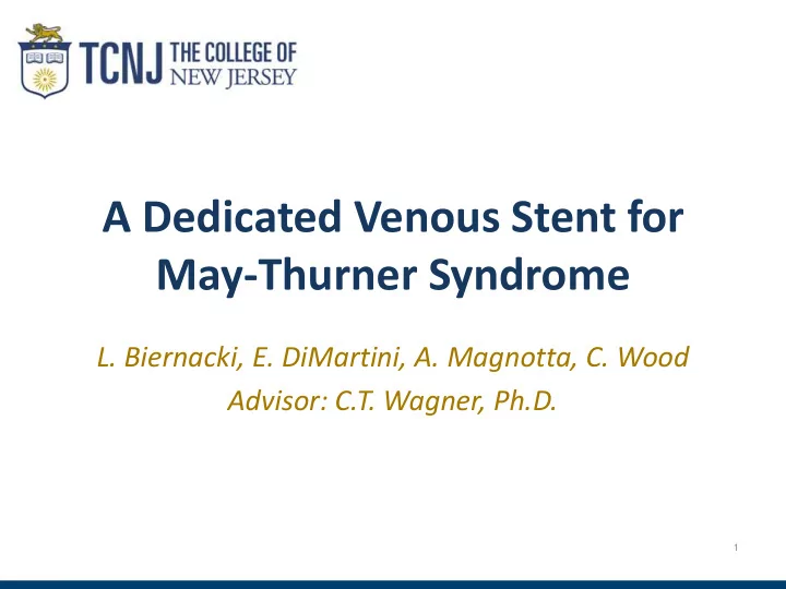 may thurner syndrome