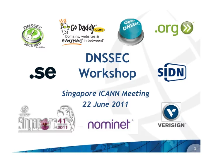 dnssec workshop