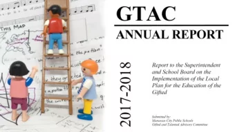 Purpose of the Report  1.The State of Virginia requires it.  Each school board must submit a