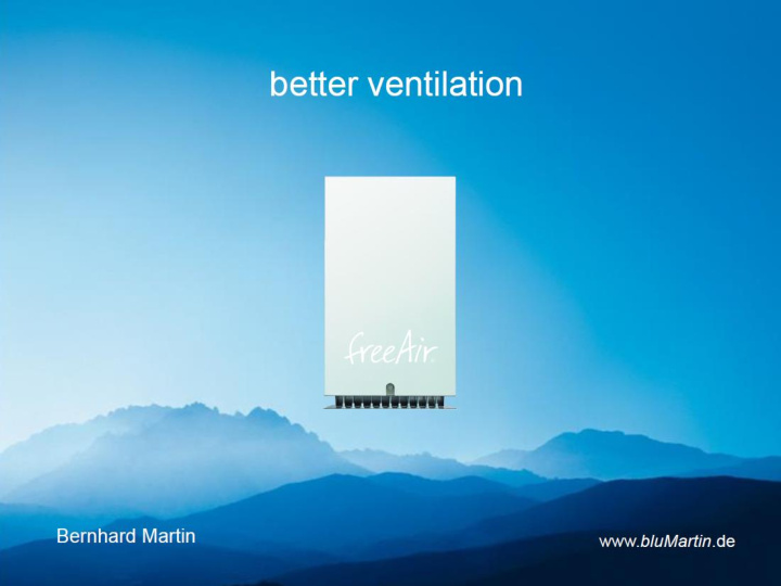 co 2 control mvhr mvhr time sensor controlled controlled