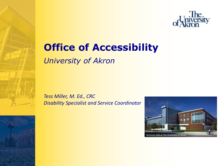 office of accessibility