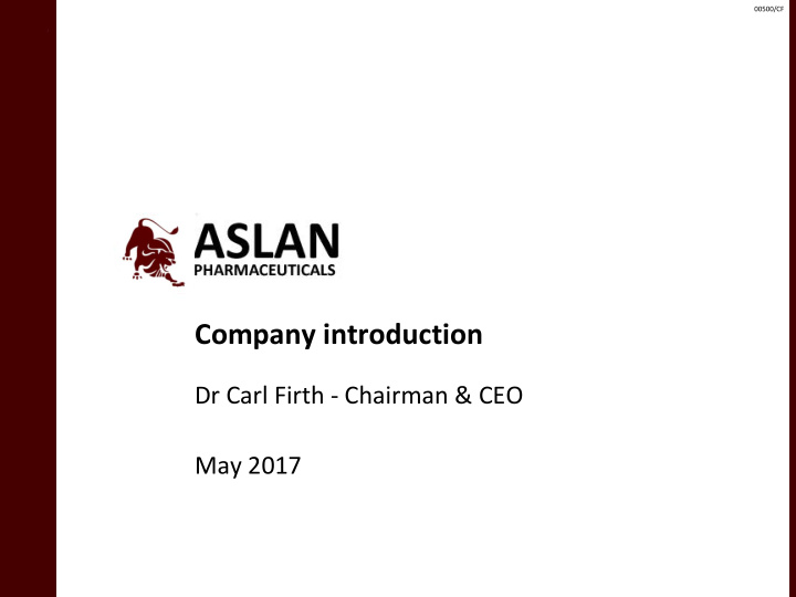 company introduction