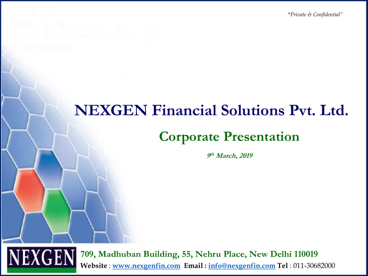 nexgen financial solutions pvt ltd