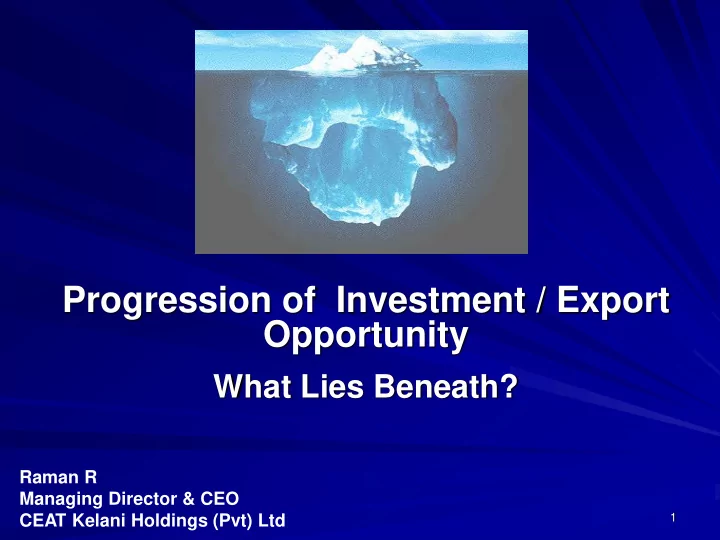 opportunity