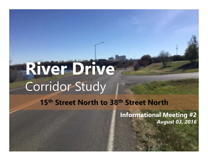 river drive