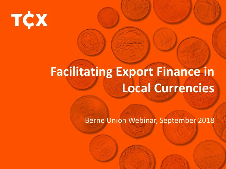 local currencies