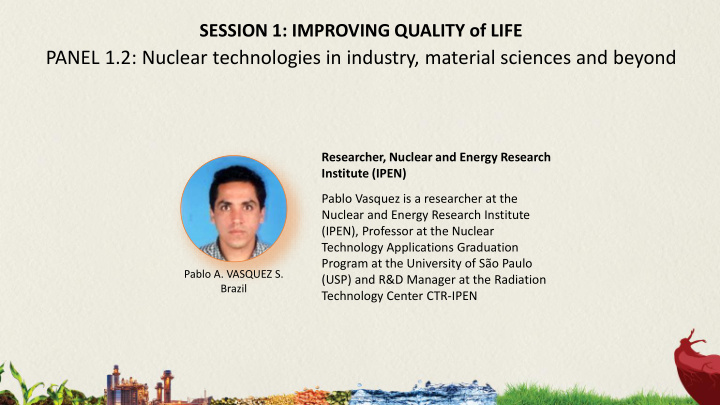 panel 1 2 nuclear technologies in industry material