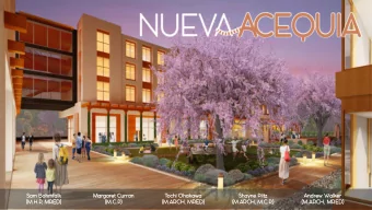 Sam Bohmfalk  Margaret Curran  Tochi Ohakawa  Shayne Piltz  Andrew Walker  (M.H.P, MRED)  (M.C.P)