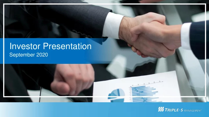 investor presentation