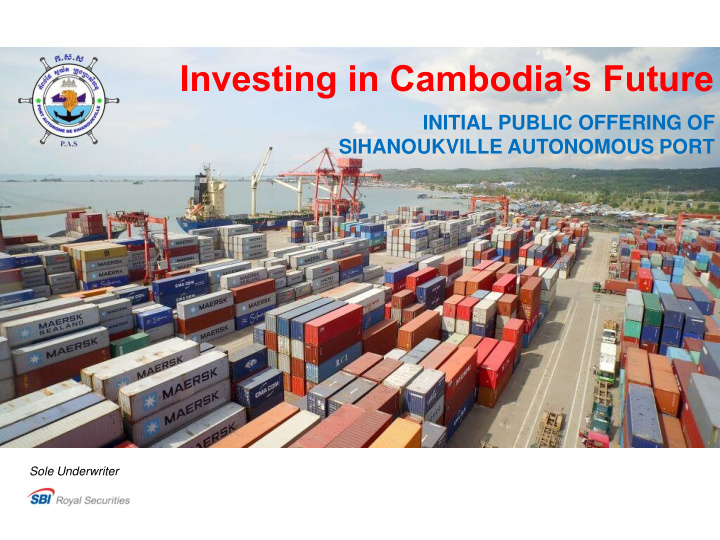investing in cambodia s future