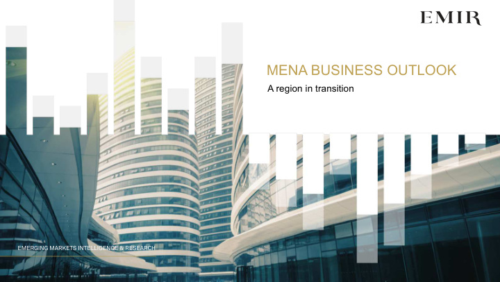 mena business outlook