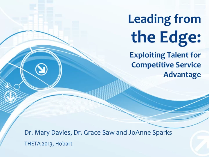 the edge