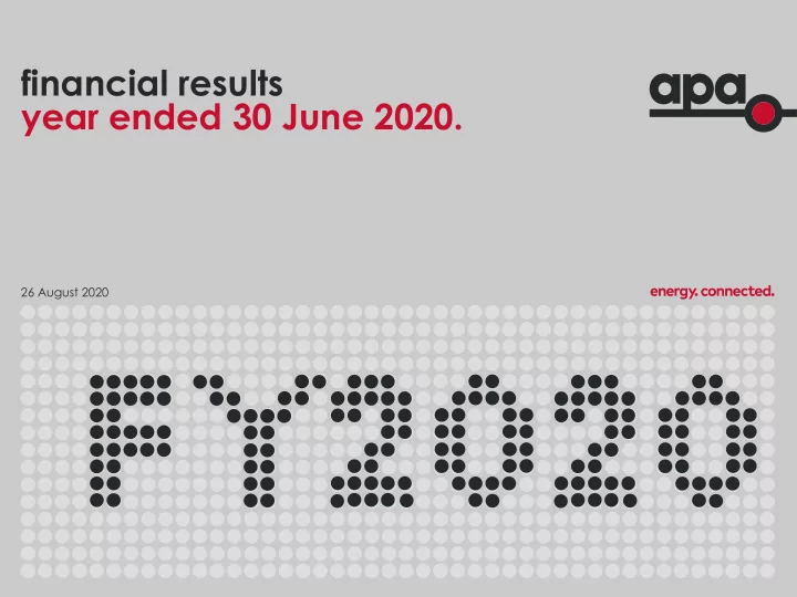 year ended 30 june 2020