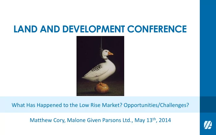 land and development conference
