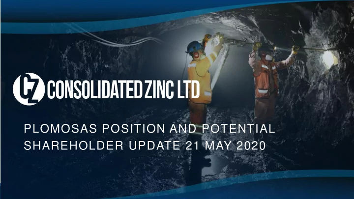 plomosas position and potential