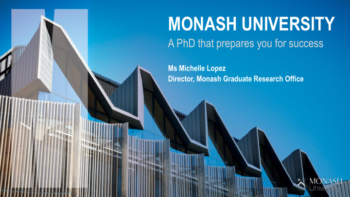 monash university