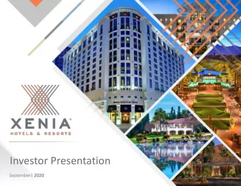 Investor Presentation  Forward-Looking Statements  1  Company Overview  Hyatt Regency Scottsdale