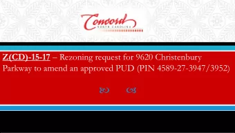 Location:  9620 Christenbury Parkway    Property Owner:  Christenbury Investors LLC