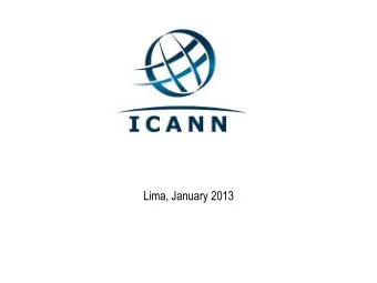 Lima, January 2013  About  Internet  Governance    Remember  WSIS  (2003  &amp;