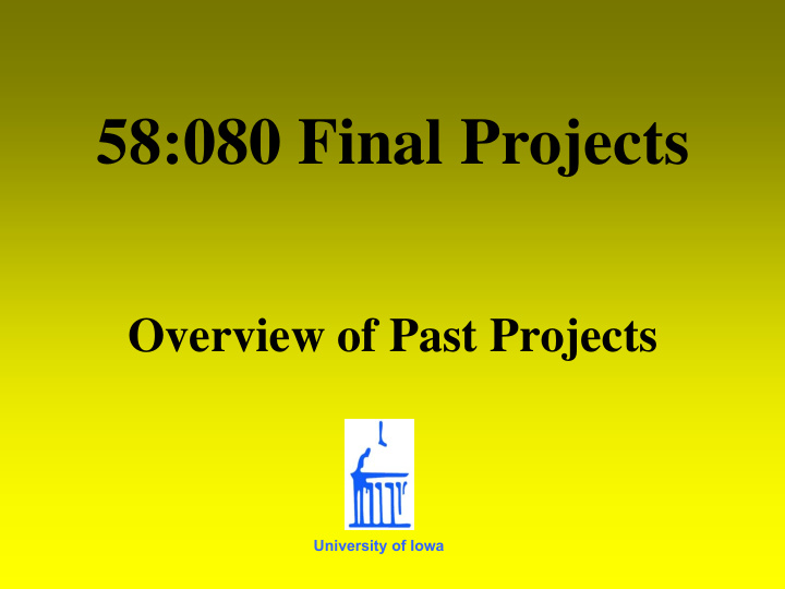 58 080 final projects